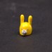 Yellow rabbit head