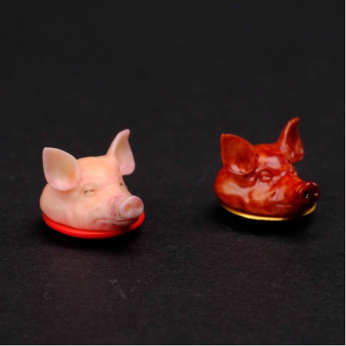 Pig head (magnetic suction plate)