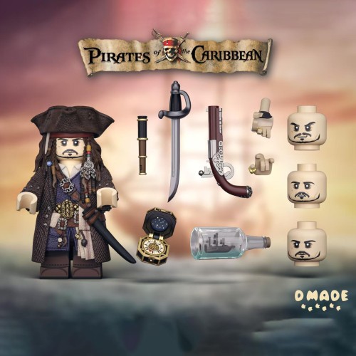 D Made 《Pirates of the Caribbean》 Jack Sparrow